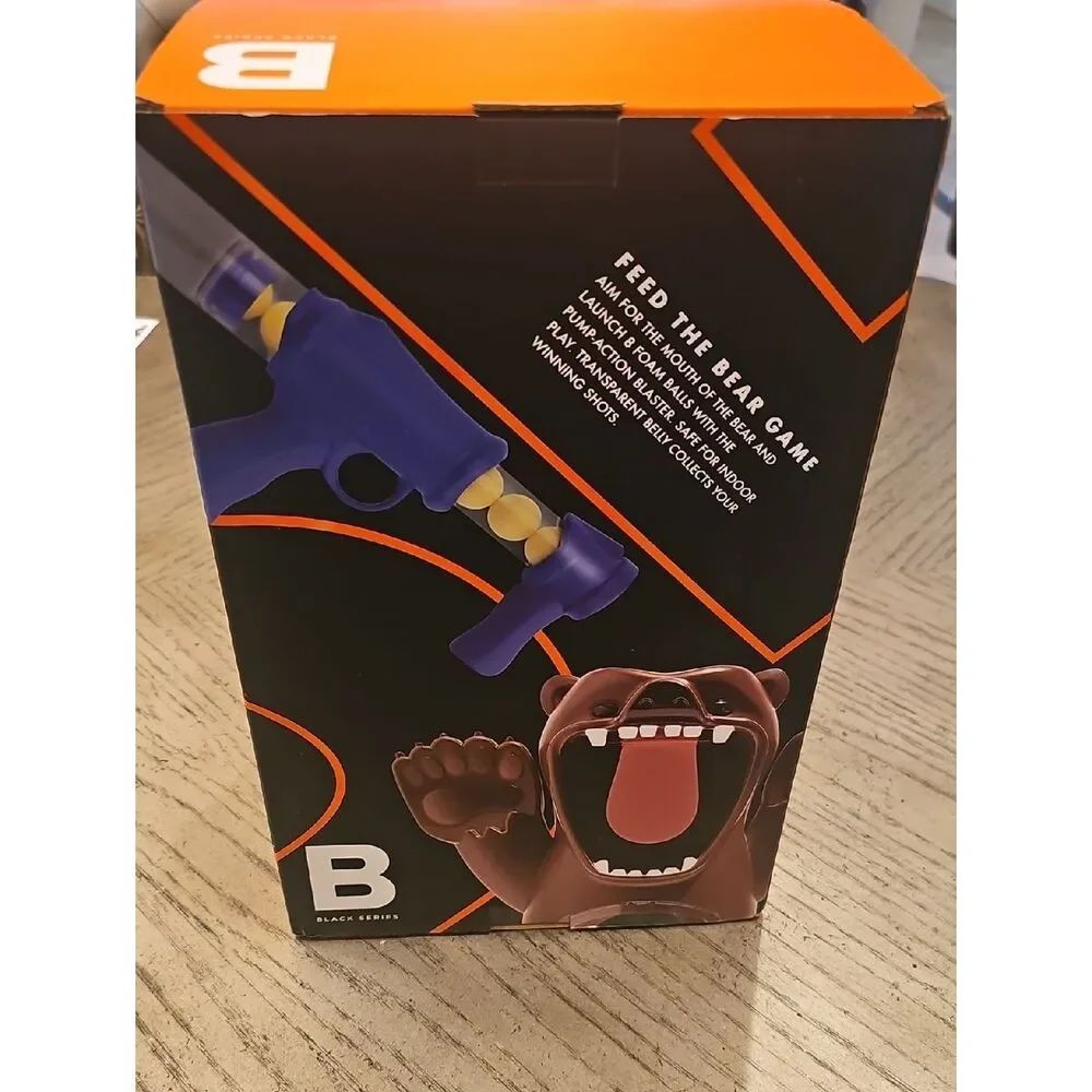 Feed The Bear Game Black Series NWT